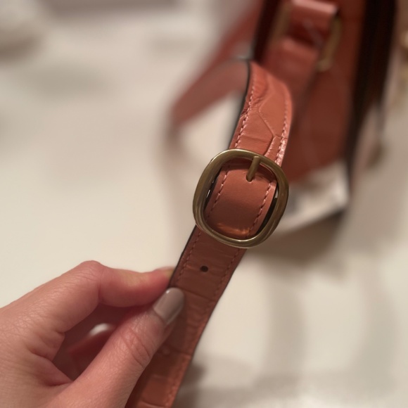 New Croc Effect Coach Studio Shoulder Bag - Picture 8 of 12